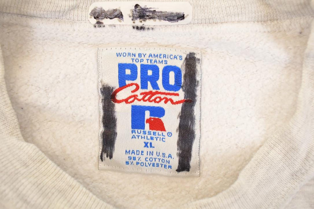 Vintage 1990s Oregon Russell Pro Cotton Heavyweight University Crewneck Sweater Mens XL