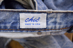 Vintage 1990's Chic Light Wash Blue Jeans 31 x 28