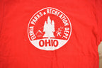 Vintage 1970s Russell Athletics Ohio Graphic T Shirt