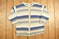 Vintage 1990s Grace Womens Button Up Knit Sweater