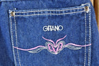 Vintage 1990s Gitano Denim Jeans Size 24 x 27 Made In USA