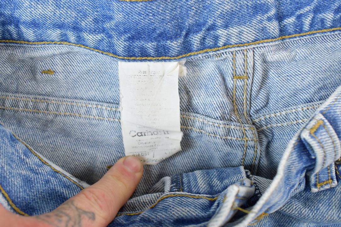 Vintage 1990s Carhartt Denim Jeans Size 36 x 32