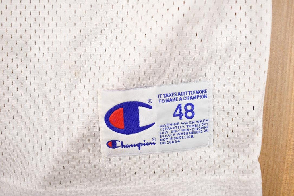 Vintage 1990s Champion Minnesota Vikings Graphic Print NFL Souvenir Football Jersey Men's XL