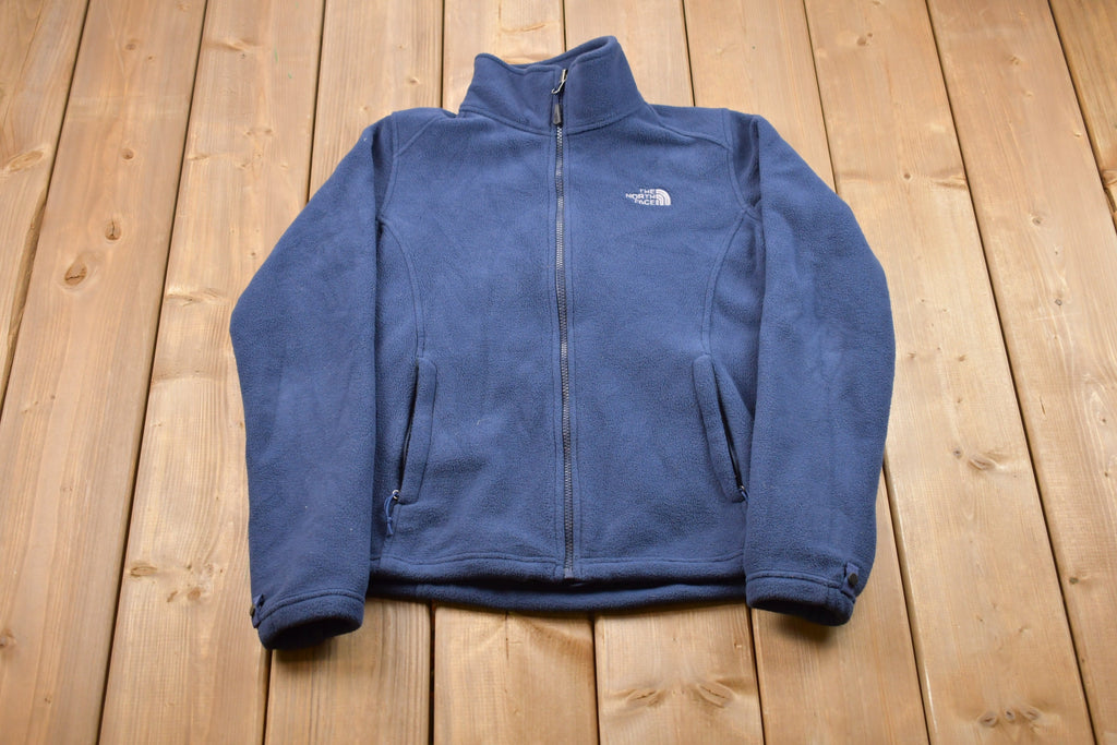 Vintage 1990s The North Face Fleece Sweater  Sportswear  90s Full Zip Fleece  Streetwear  Athleisure  Hiking  1990 TNF Fleece
