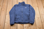Vintage 1990s The North Face Fleece Sweater  Sportswear  90s Full Zip Fleece  Streetwear  Athleisure  Hiking  1990 TNF Fleece