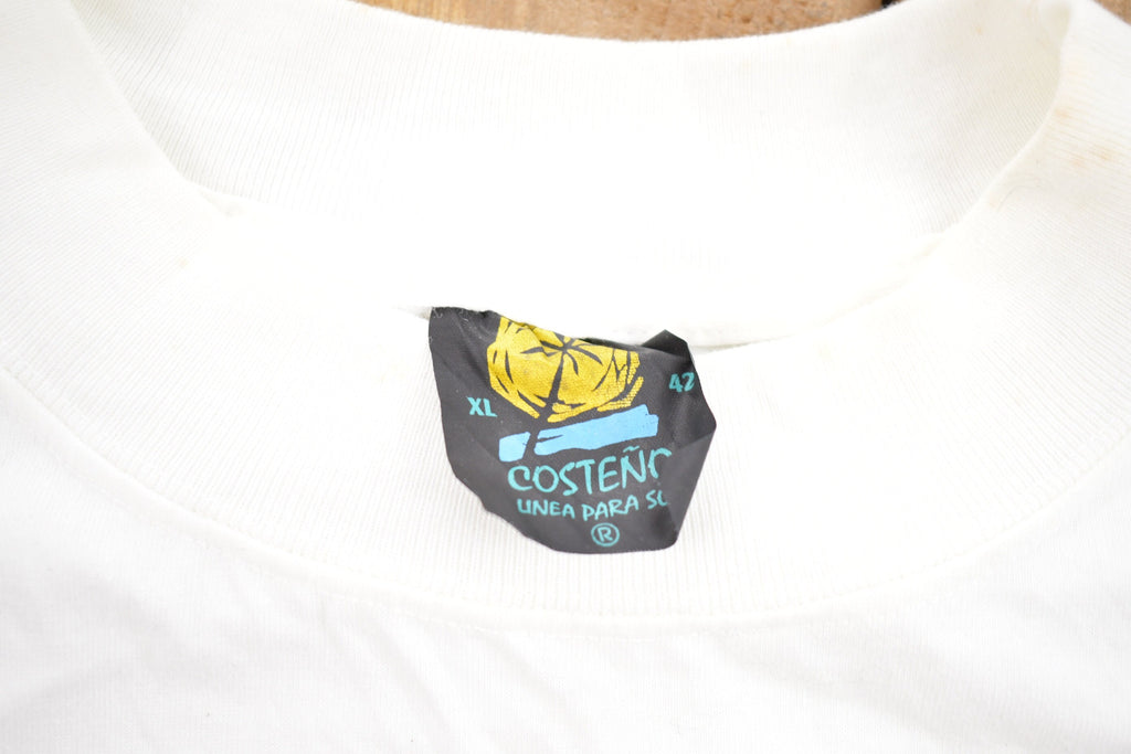 Vintage 1990s Acapulco Fishing Mexican Style Graphic T-Shirt