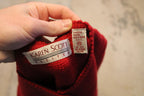 Vintage 1990s Karen Scott Petite Knit Cardigan Sweater