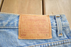 Vintage 1980s Levi's 550 Straight Leg Jeans Size 30x27