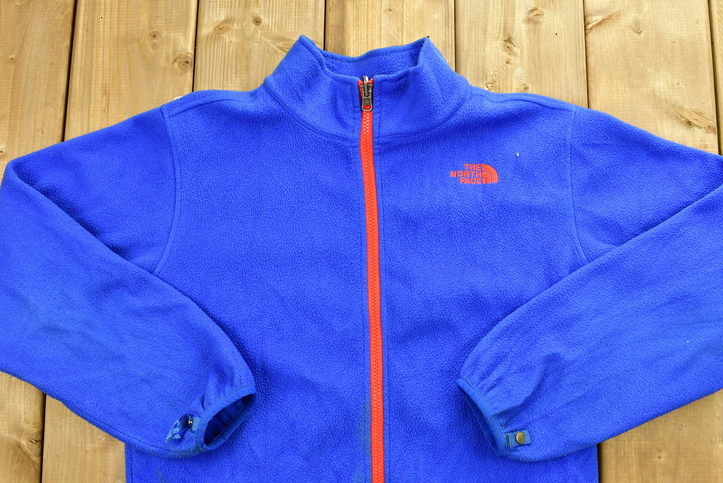 Vintage 1990s The North Face Full Zip Fleece Sweatshirt  Sportswear  90s Crewneck  Streetwear  Athleisure  Hiking