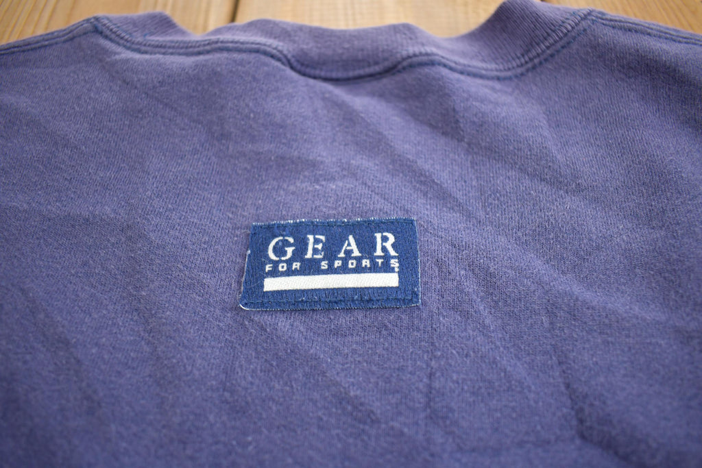 Vintage 1990s University Of Connecticut Gear Crewneck Made In USA