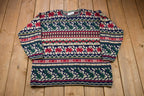 Vintage 1990s Private Eyes Made In USA Knitted Sweater