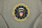 Vintage 1990s United States Washington Embroidered Crewneck  Travel Sweatshirt  Pullover Sweatshirt  Tourist Sweater