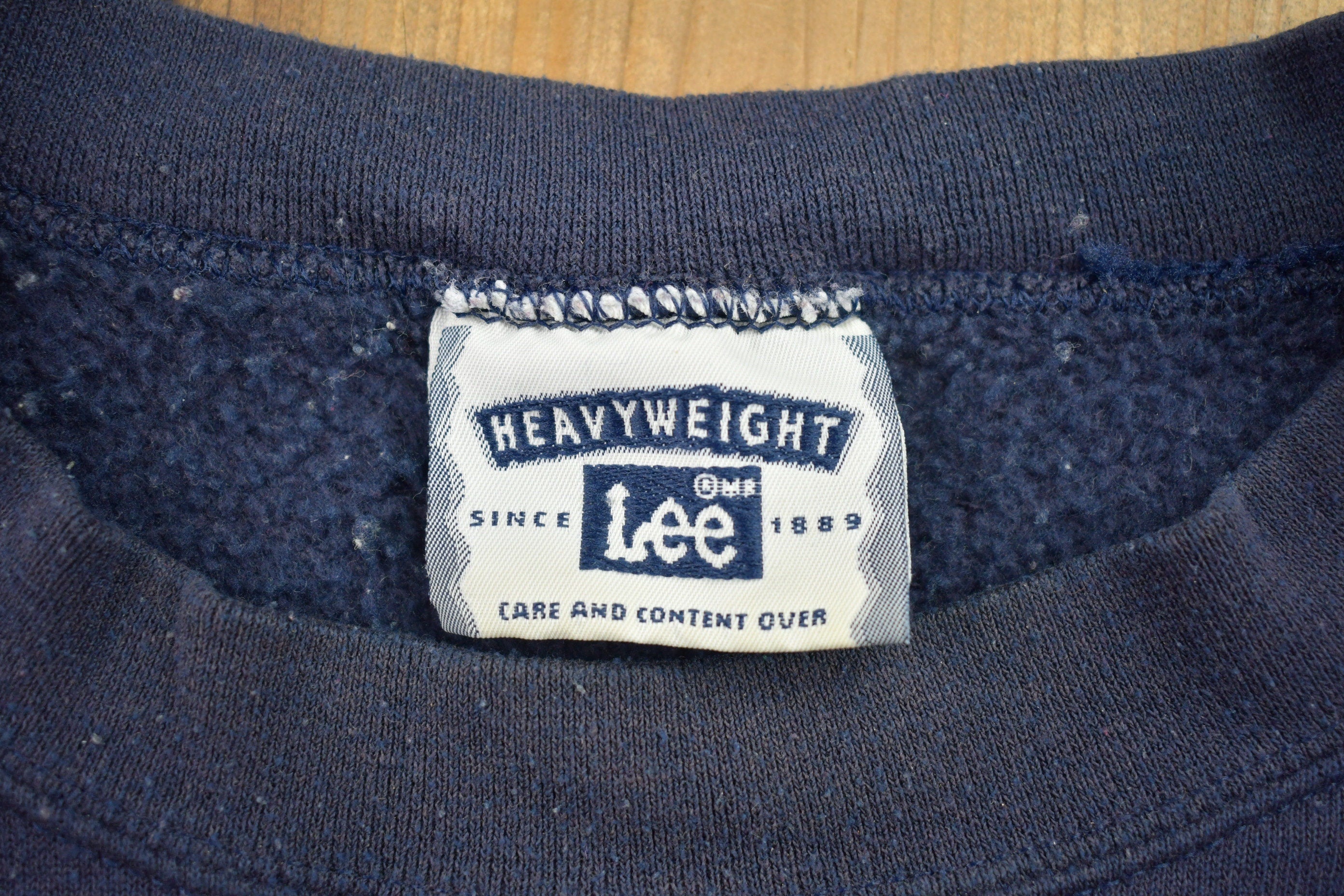Vintage 1990s Lee Heavyweight Blank Crewneck Sweatshirt