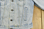 Vintage 1990s Levi's Distressed Denim Jean Jacket