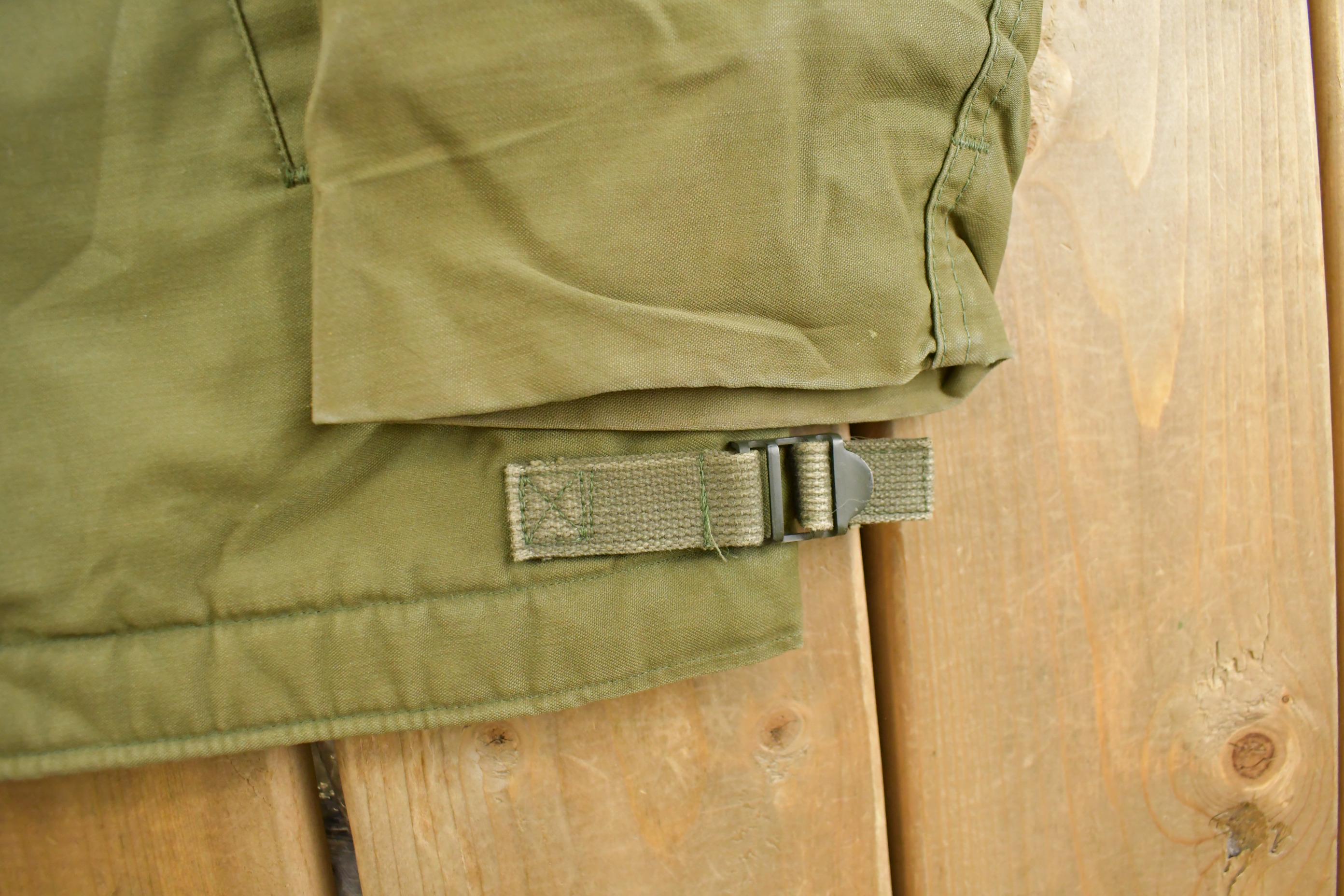 Vintage 1985 Military Cold Weather Field Coat Men's Large