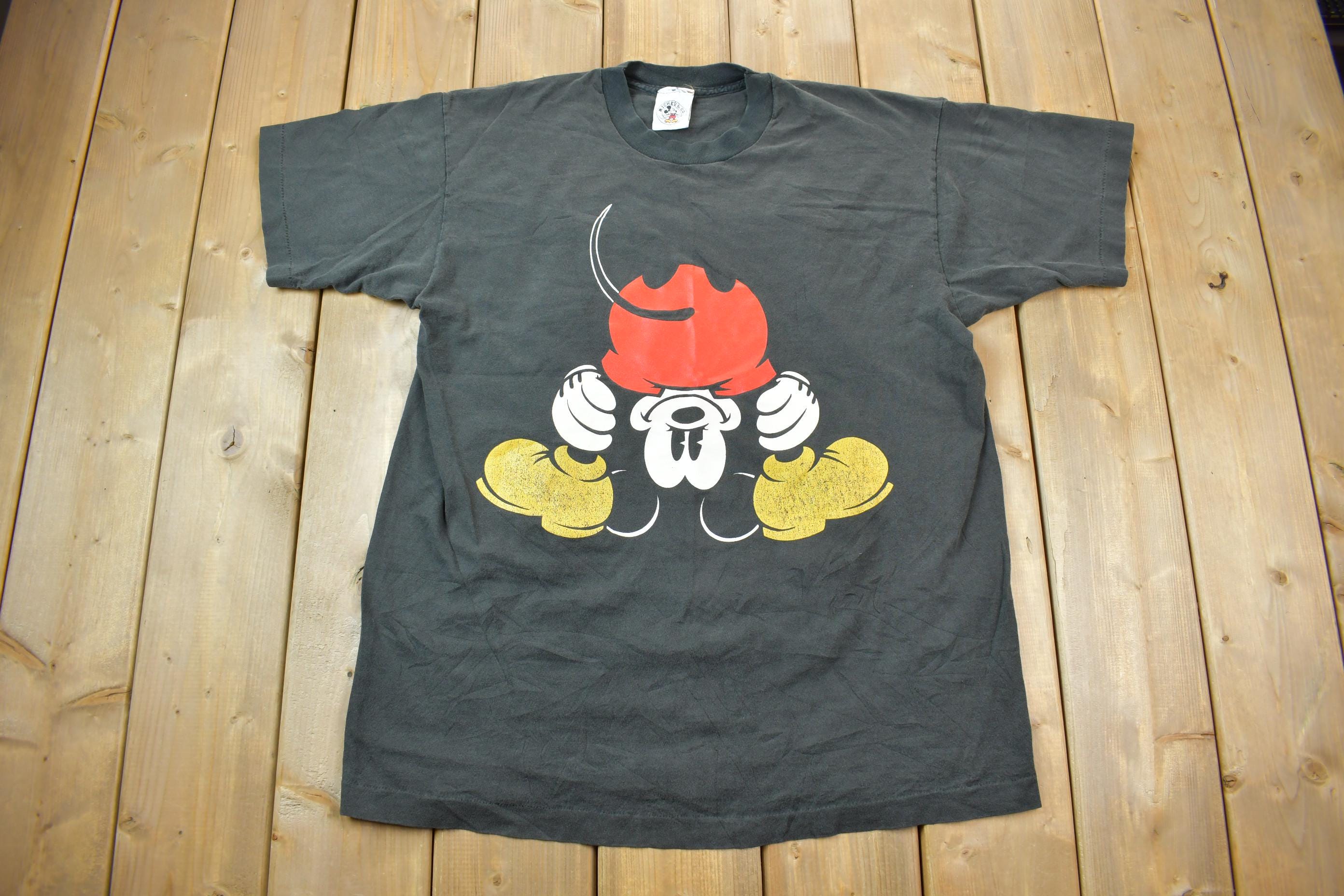 Vintage 1990s Mickey & Co Mickey Mouse Graphic T-Shirt