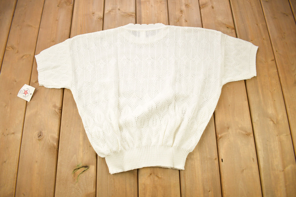 Vintage 1980s Deadstock Kenneth Too! Knitted Sweater