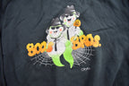 Vintage 1990s Halloween Pumpkin Theme Crewneck Sweatshirt