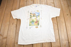 Vintage 1990s Gardening Graphic T Shirt /