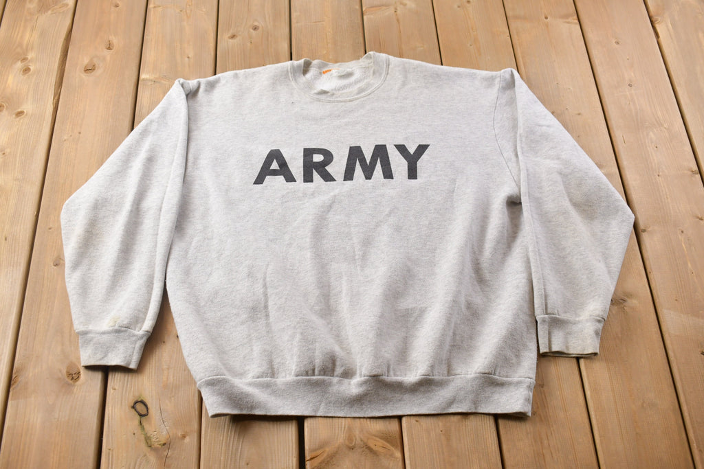 Vintage 1990s Army Military Crewneck
