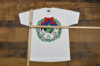 Vintage 1990 Christmas Wreath Single Stitch T-Shirt , Animal Lover , Funny Graphic , 80s , 90s , Streetwear