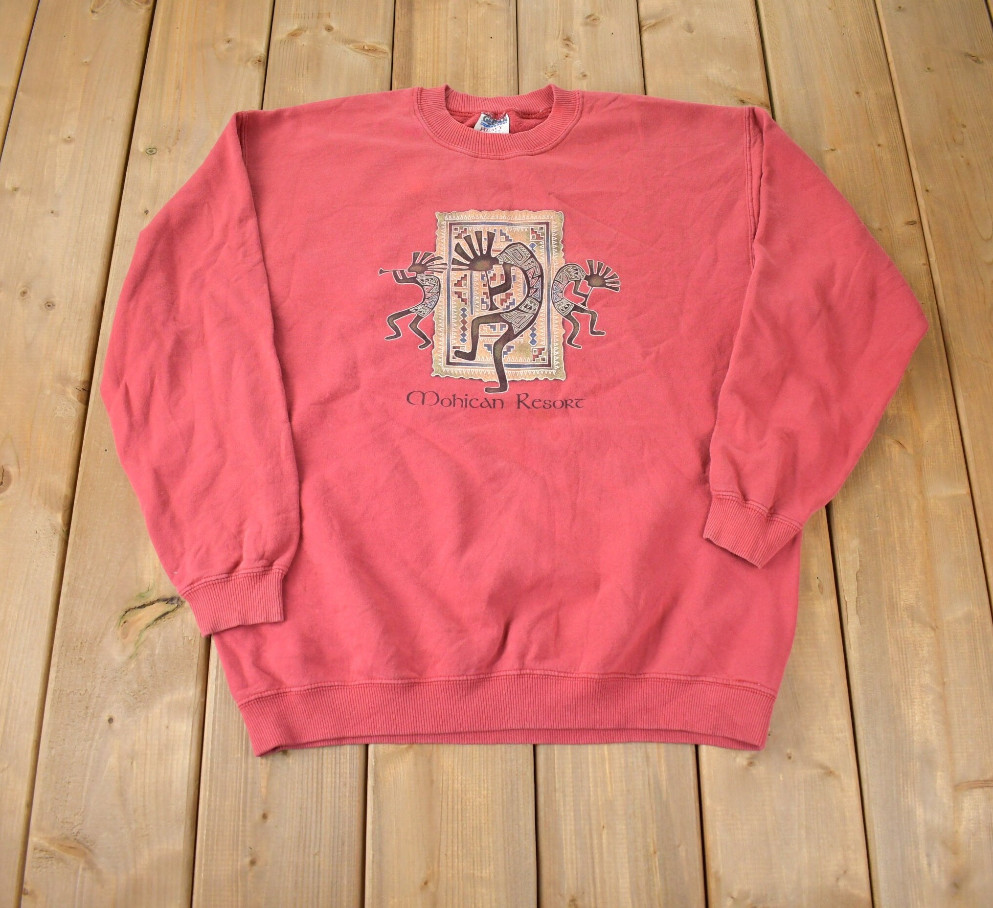Vintage 1990s Mohican Resort Souvenir Travel Crewneck Sweatshirt