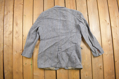 Vintage 1990s Coat Tails Wool Blazer Jacket / Vintage 1990s Jacket / Formal Wear / Pure Wool / Vintage Blazer / Outerwear / Made in USA
