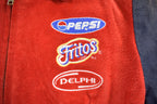 Vintage 1990s Chase Authentics Suede Dupont Nascar Racing Jacket