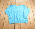Vintage 1990s Wrangler Blue Crewneck Sweatshirt Made In USA