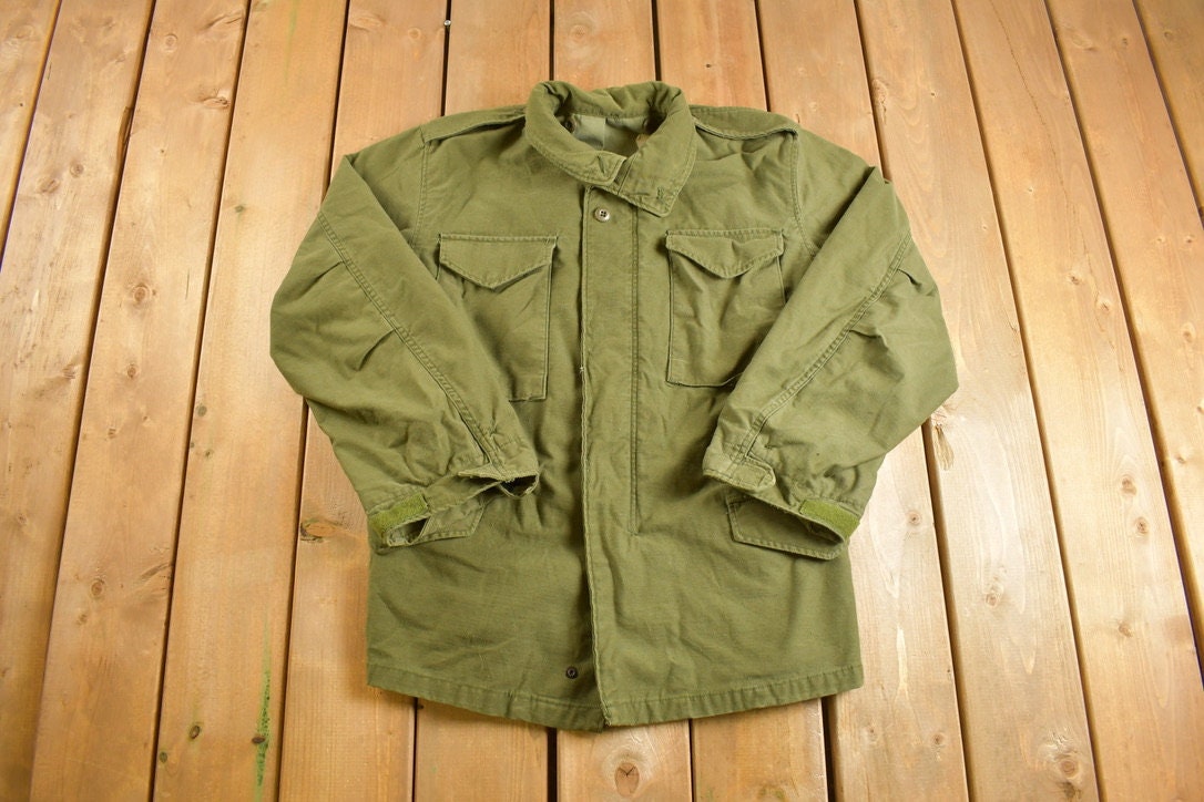 Vintage 1990s M-65 Military Field Coat