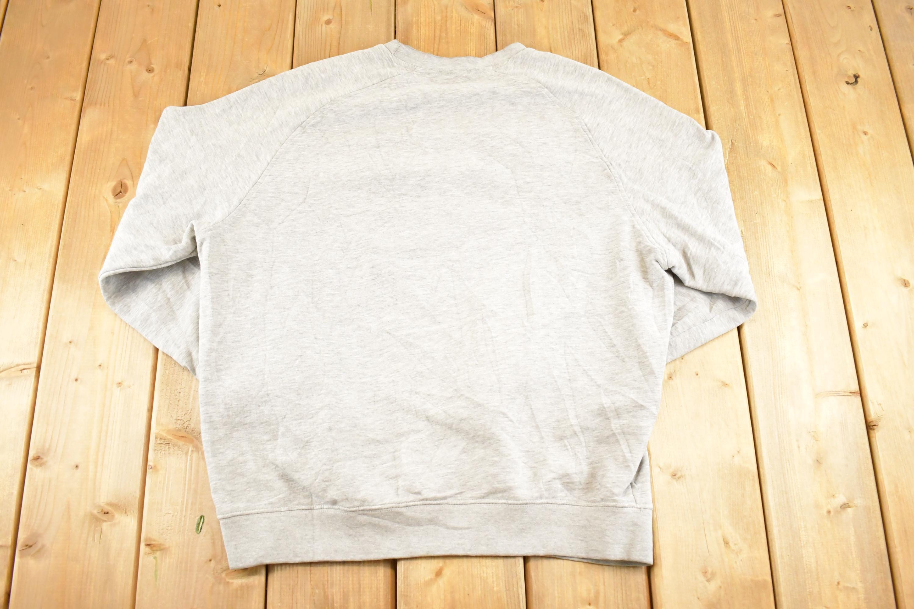 Vintage Y2K Nike Embroidered Mini Swoosh Crewneck Sweatshirt / Vintage Nike / Sportswear / Streetwear / Athleisure