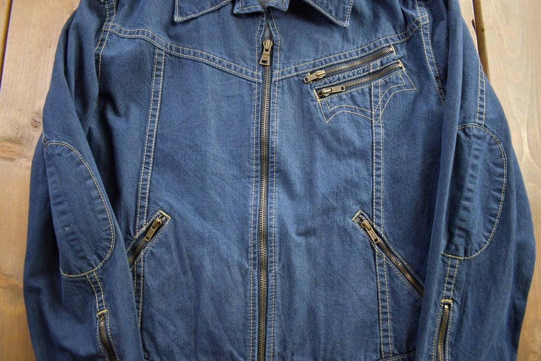 Vintage 1970s Levi's Jean Jacket Made In USA Size XL