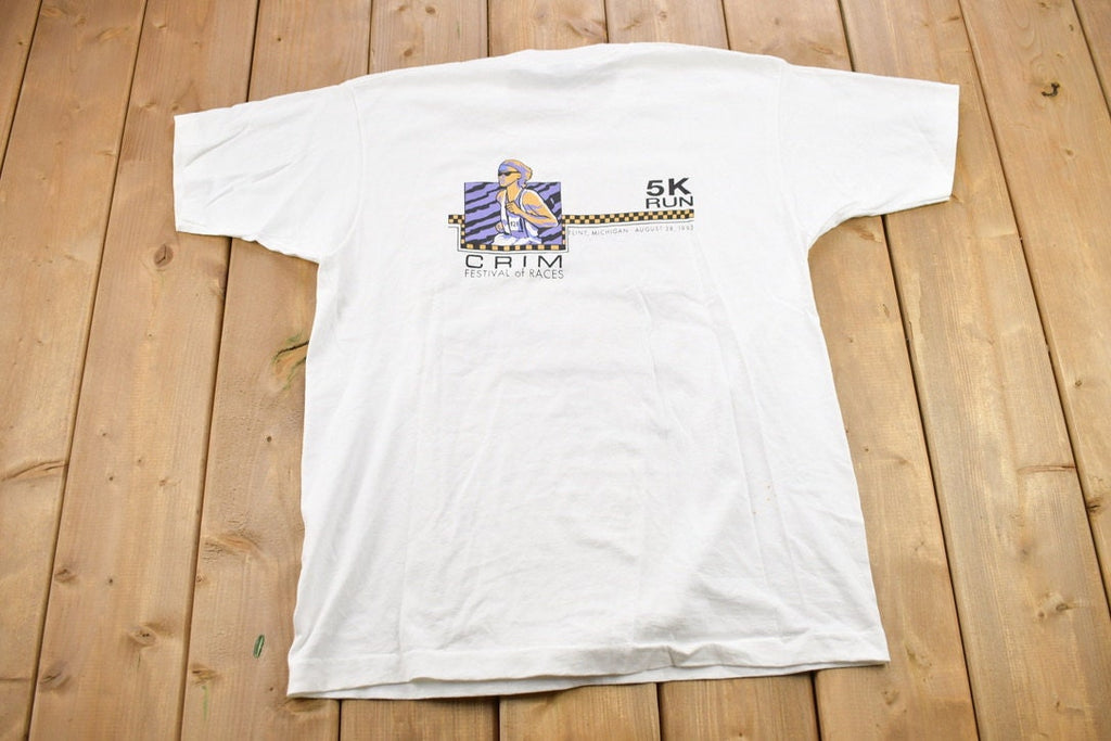 Vintage 1990s CRIM Festival Of Races 1993 Souvenir T Shirt