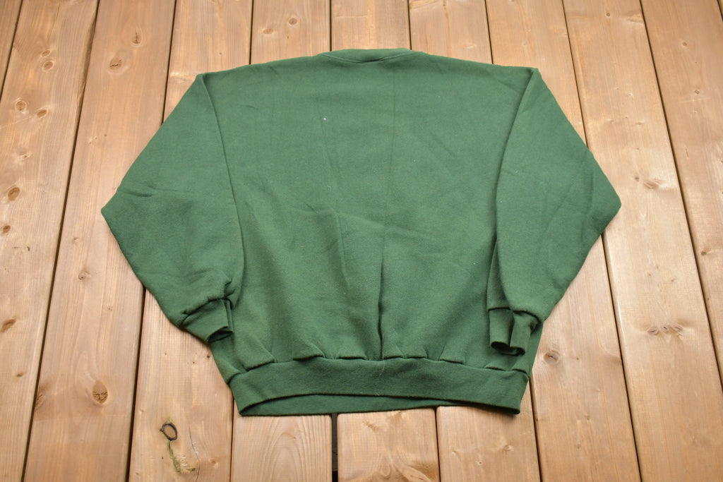 Vintage 1990s Tultex Kitten Fireplace Crewneck Sweatshirt
