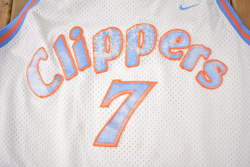 Vintage 2002 Los Angeles Clippers Lamar Odom NBA Basketball Jersey Size XL