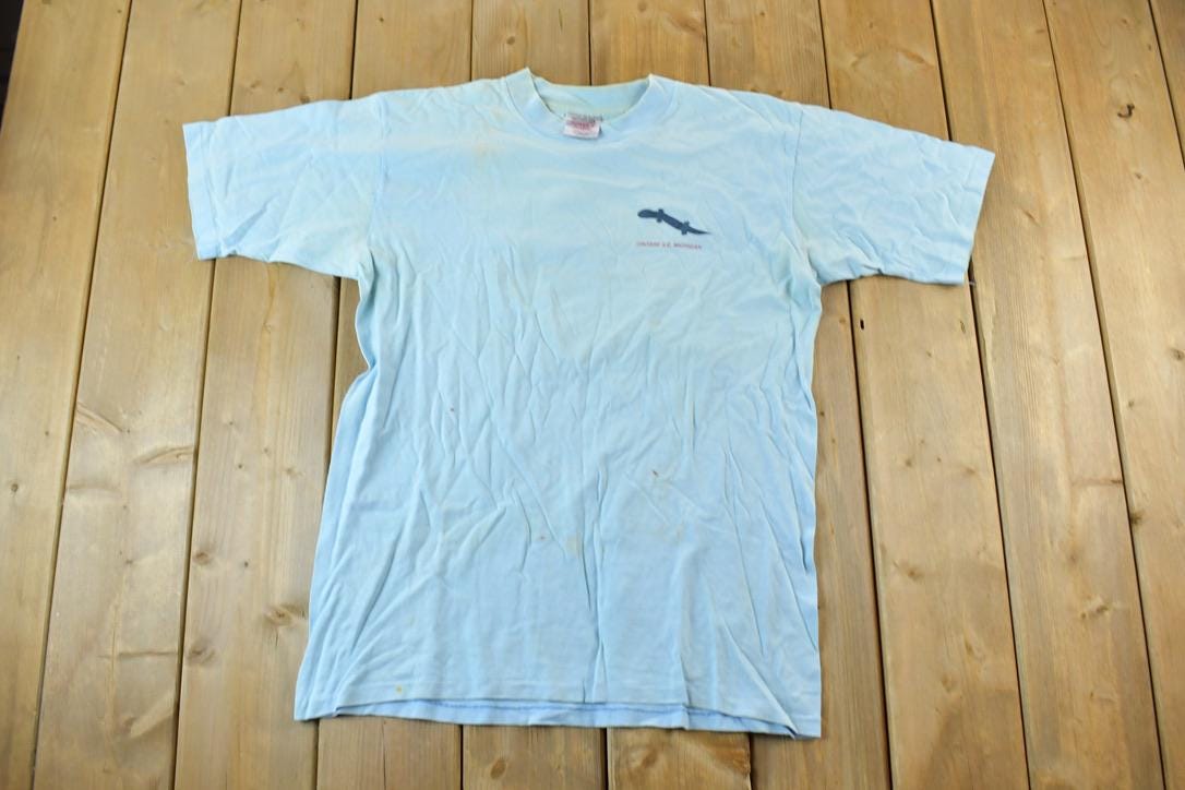 Vintage 1980s USEPA Large Lakes research Station Single Stitch T-Shirt