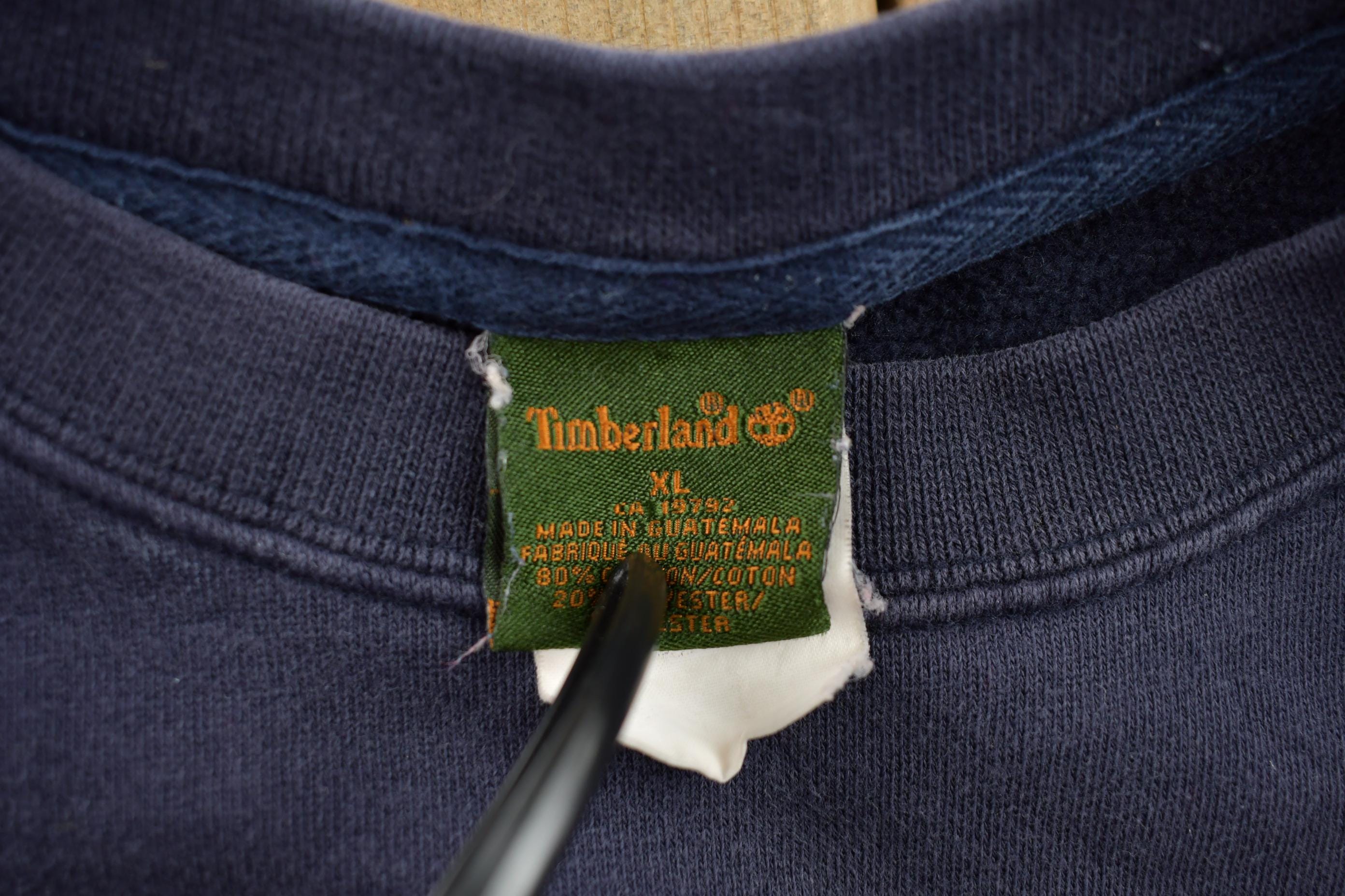 Vintage 1990s Timberland Embroidered Crewneck Sweatshirt