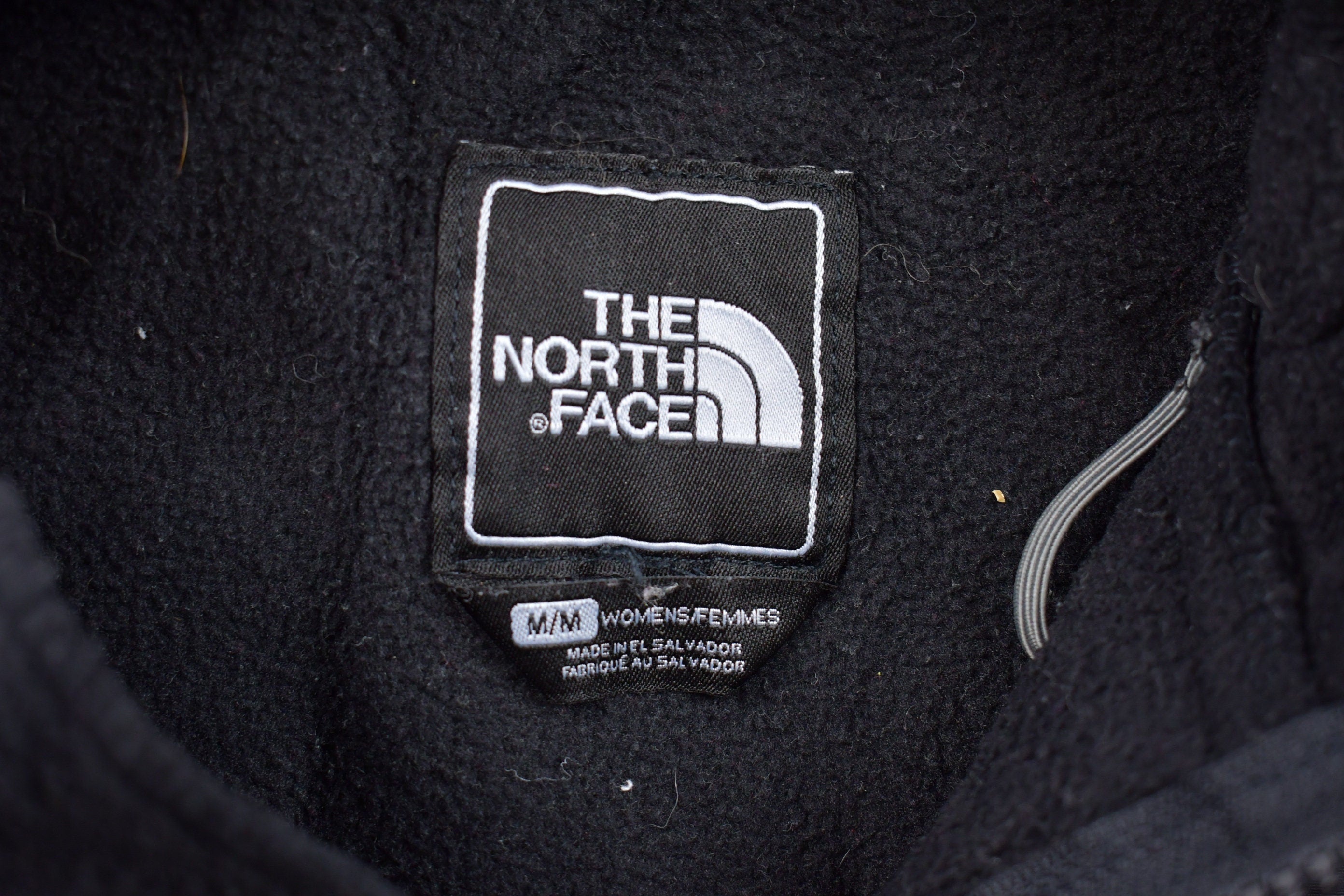 Vintage 1990s The North Face Denali Full Zip Hooded Fleece Sweater