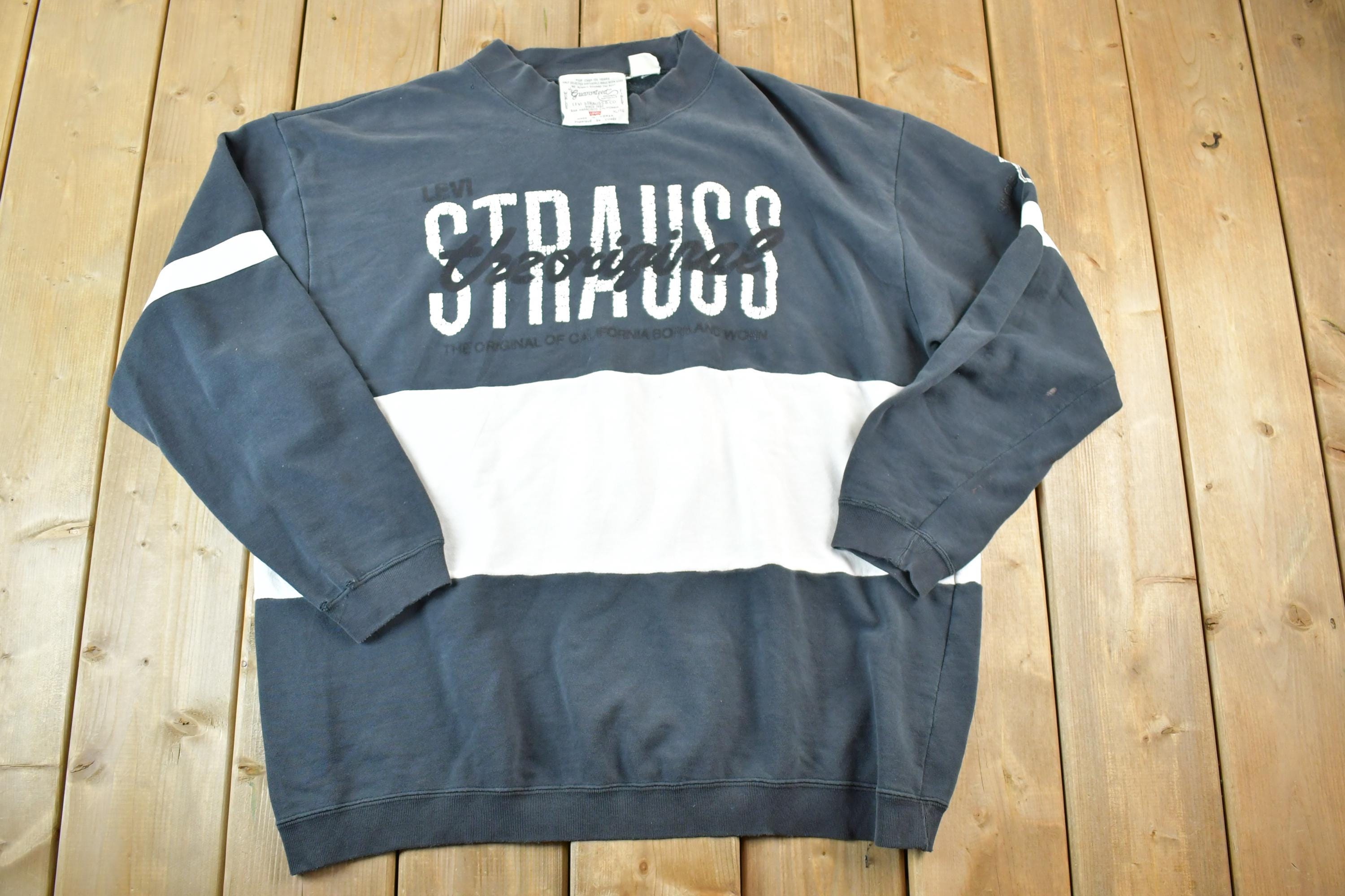 Vintage 1990s Levi Strauss Souvenir Crewneck Sweatshirt
