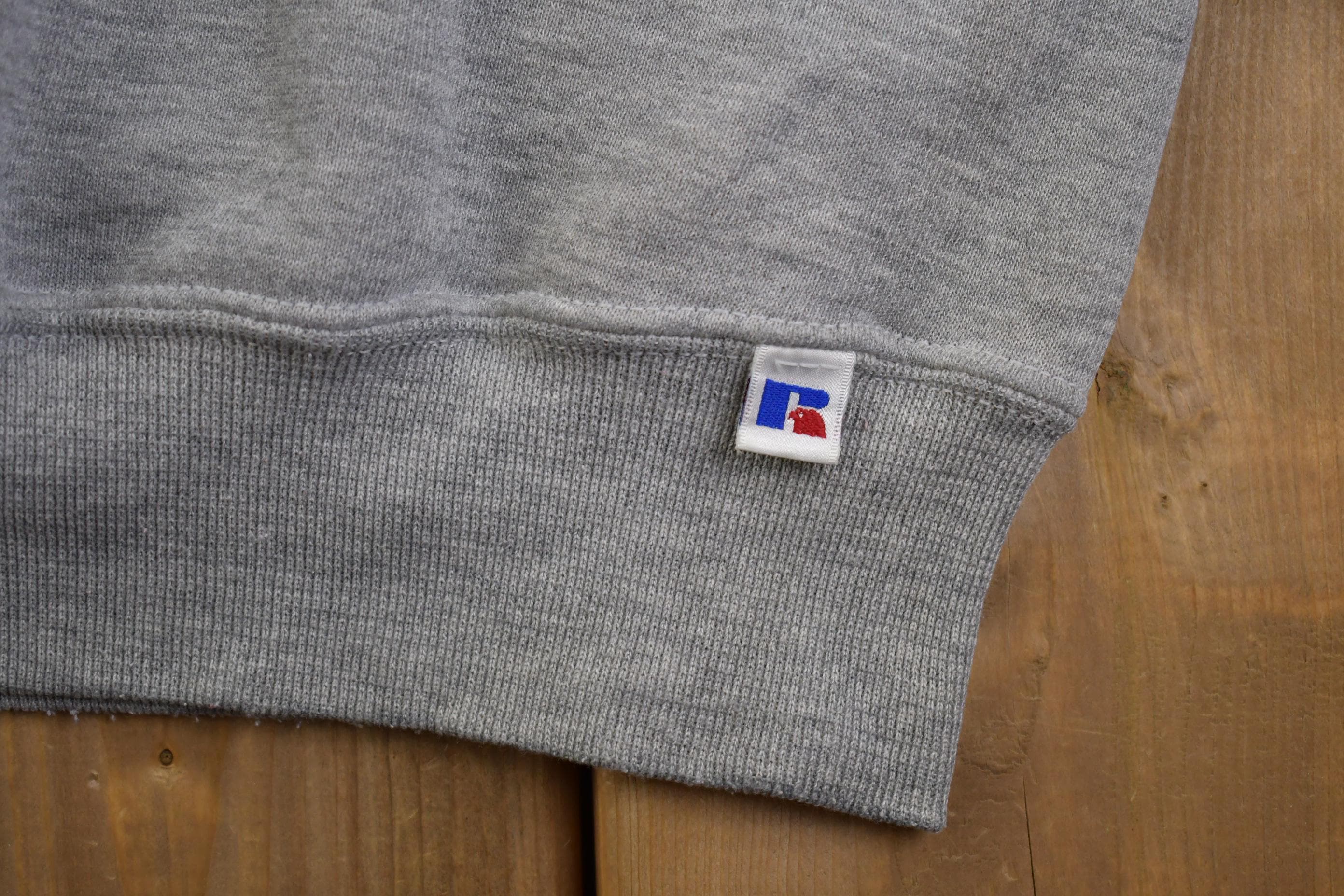 Vintage 1990s Russel Athletic Blank Crewneck Sweatshirt Made In USA - XL