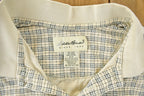 Vintage 1990s Eddie Bauer Plaid Polo Shirt Men's Medium