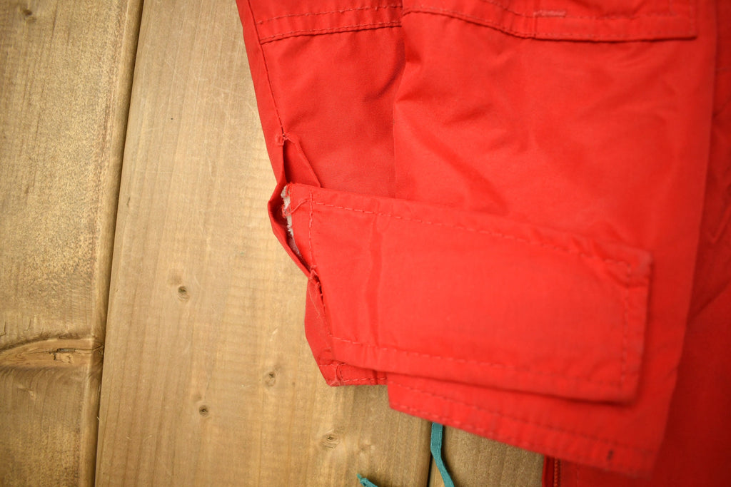 Vintage 1980s Columbia Sportswear Quarter Zip Windbreaker Jacket