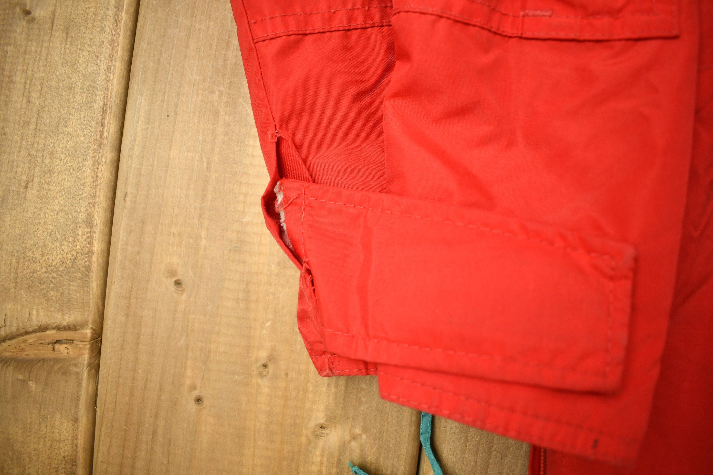 Vintage 1980s Columbia Sportswear Quarter Zip Windbreaker Jacket