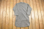 True Vintage 1950s Houndstooth Dress