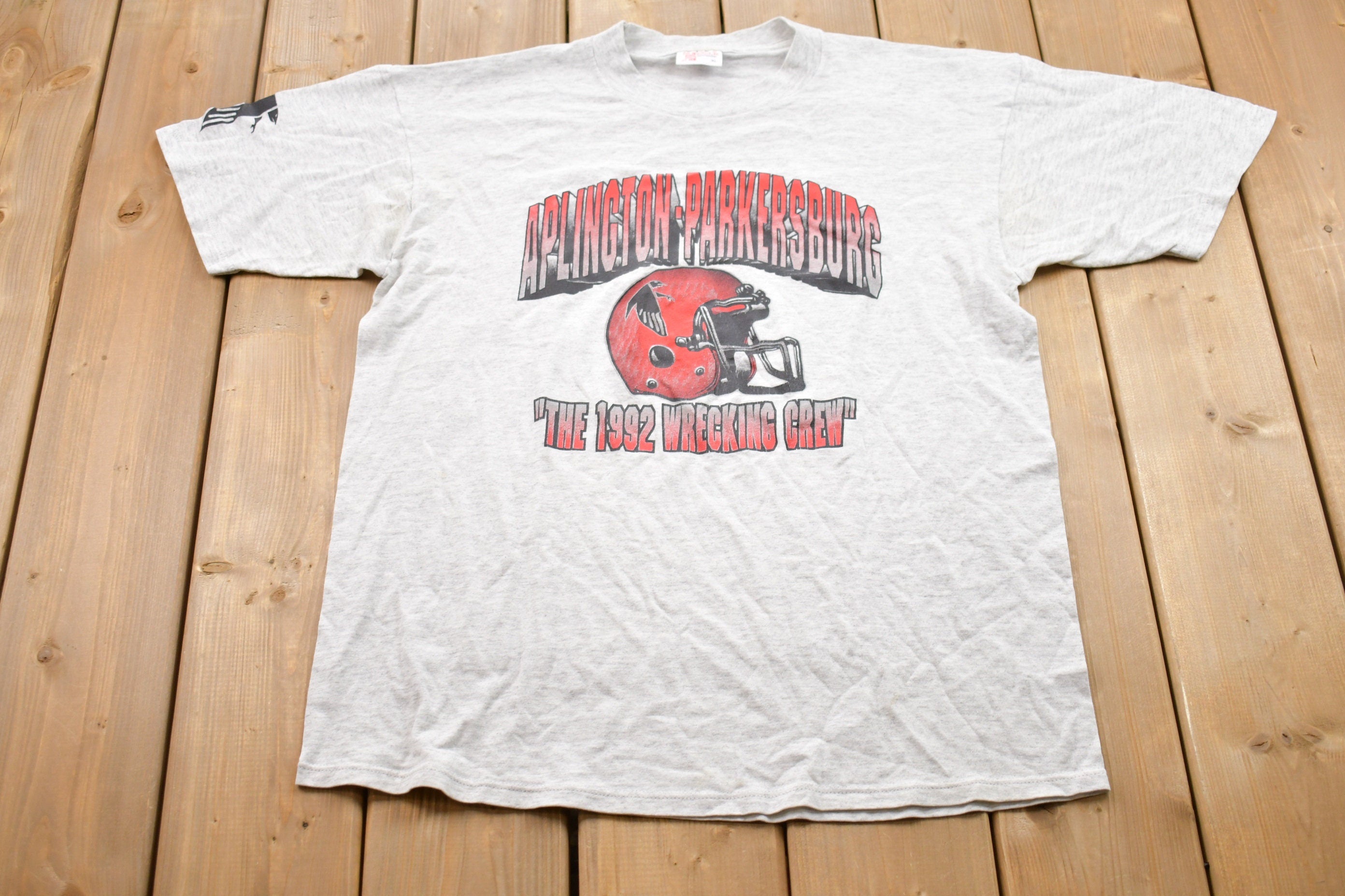 Vintage 1992 Arlington Falcons Graphic T-Shirt