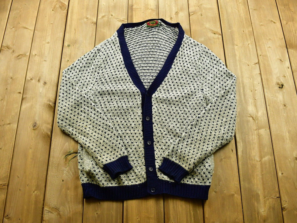 Vintage 90's Knitted Cardigan Sweater