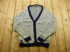 Vintage 90's Knitted Cardigan Sweater