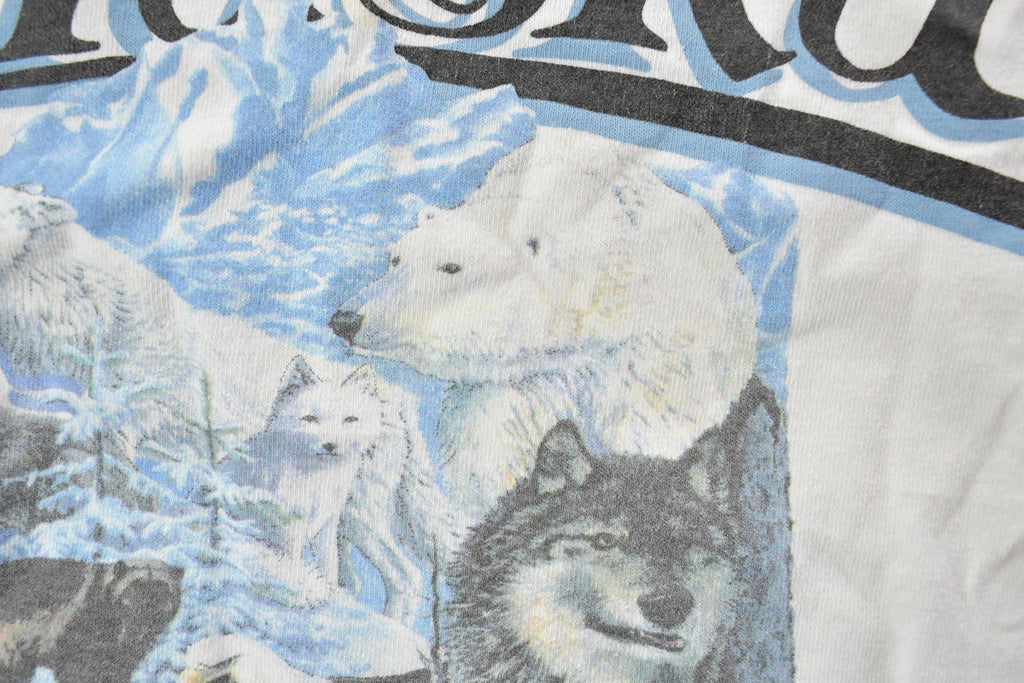 Vintage 1990s Alaska Lee Total Cotton Souvenir T-Shirt