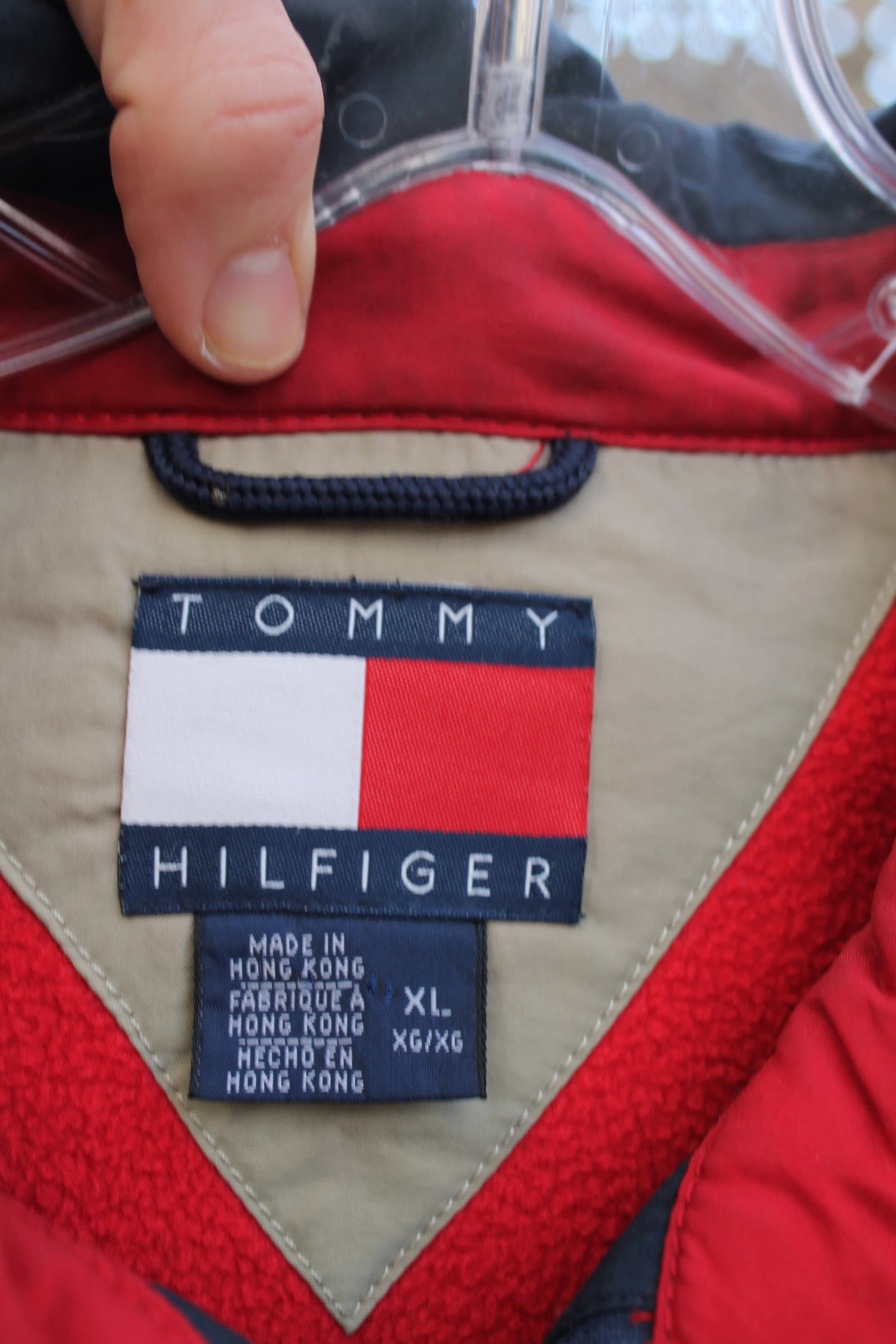 Vintage 1990s Tommy Hilfiger Windbreaker Jacket