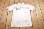 Vintage 1990s Royale Air Button Up Collar T Shirt